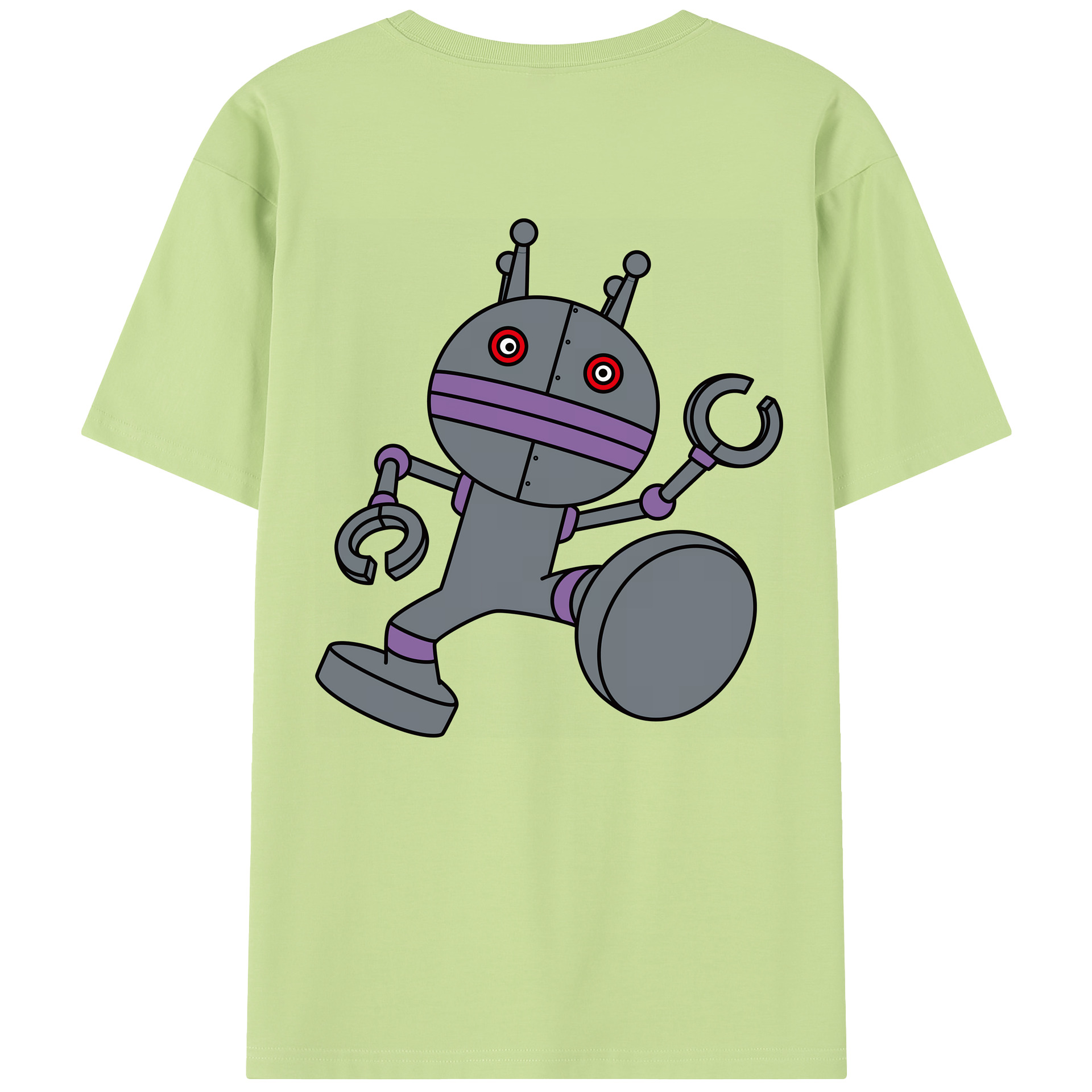 （画像用） アンパンマン Anpanman 綿100％半袖Tシャツ（背面プリント）